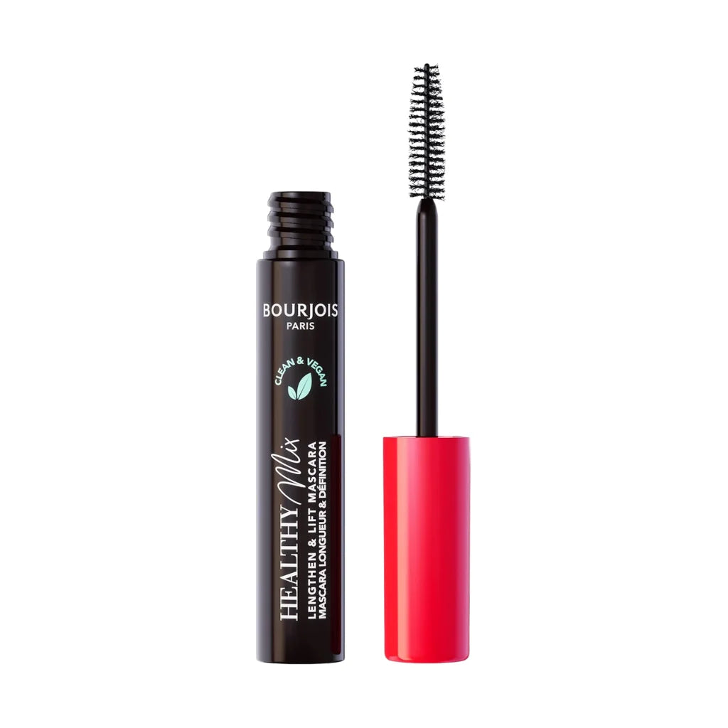 Bourjois Healthy Mix Clean & Vegan Mascara 001 Ultra Black 7 ml – Nourishing Length