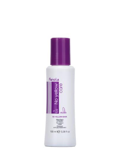 FANOLA Anti-Yellow Mask – Neutralizes Brass in Dark Hair (Level 3–5)