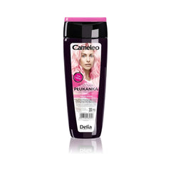 Cameleo Pink Hair Toner for Blonde & Grey Hair - Eliminates Yellow Tones, Adds Rose Hue