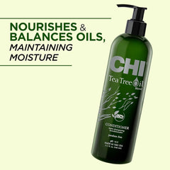 CHI Tea Tree Oil Conditioner | Balances Scalp & Nourishes Hair | 739ml