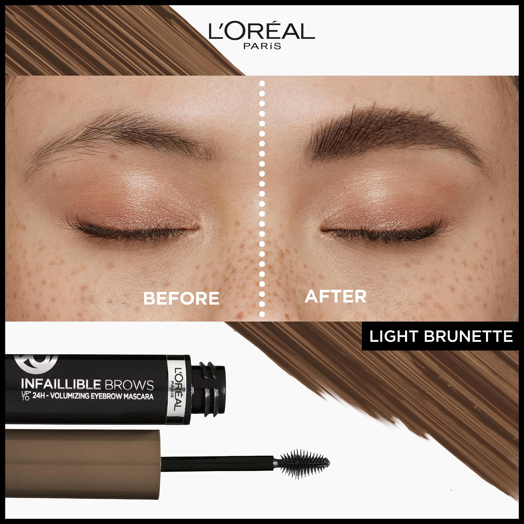 L'Oréal Brow Artist Plump & Set – Volumising Brow Gel – Long-Wear Fibre Formula 5ml