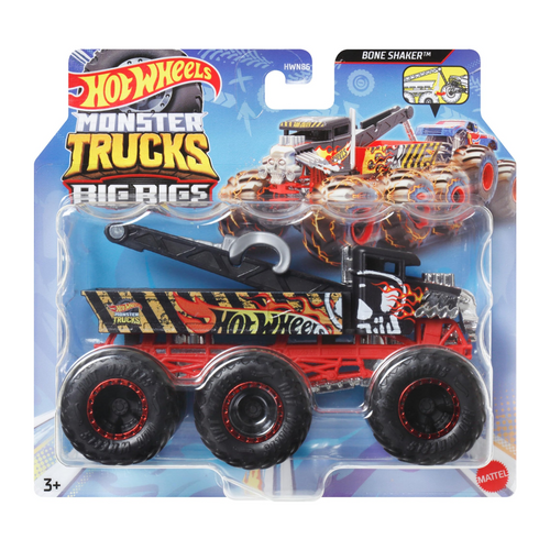 Hot Wheels Monster Trucks Big Rig - Haul & Tow 1:64 Scale Die-Cast Toy Truck