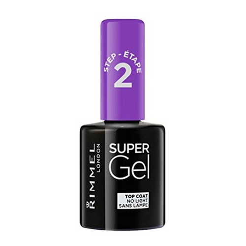 Rimmel London Super Gel Top Coat: Salon Shine & 2-Week Wear At Home