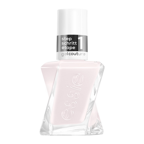 Essie Gel Couture Nail Polish | Alabaster White With Pink Undertones | Longwear Gel-Like Finish