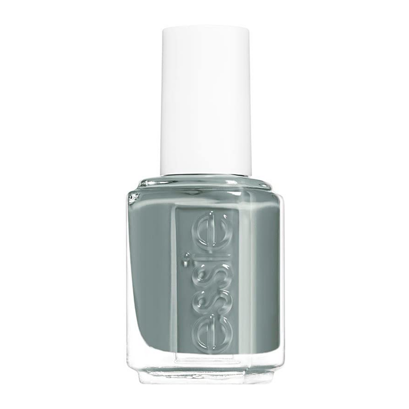 Essie Serene Slate 608: High Shine, Creamy Light Grey Nail Polish