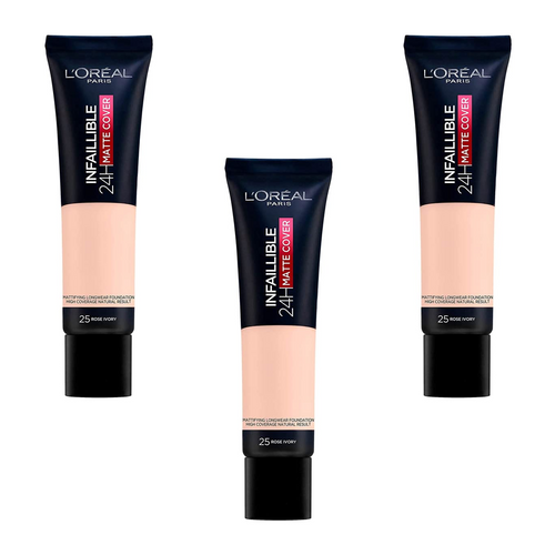L'Oréal Paris Infaillible 32H Matte Cover Foundation - 145 Rose Beige
