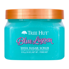 Tree Hut Blue Lagoon Sugar Body Scrub with Shea Butter, 510g