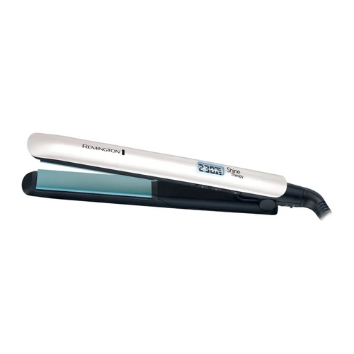 S8500 Shine Therapy Straightener by Remington – Argan Oil Ceramic Plates, 150–230 °C EU Plug