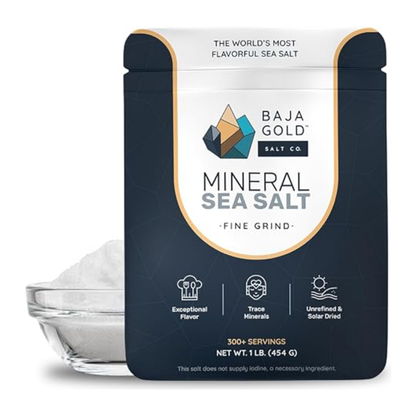 Baja Gold Mineral Sea Salt: Unrefined, Rich Taste for Healthier Cooking