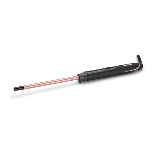 BaByliss Rose Quartz 10mm Tight Curls Wand - Ultra-Slim Barrel for Defined Curls