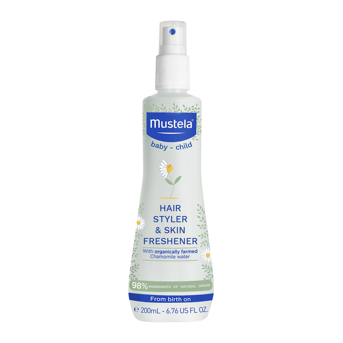 Mustela Refreshing & Styling Water for Baby - Gentle Hydration & Hair Styling