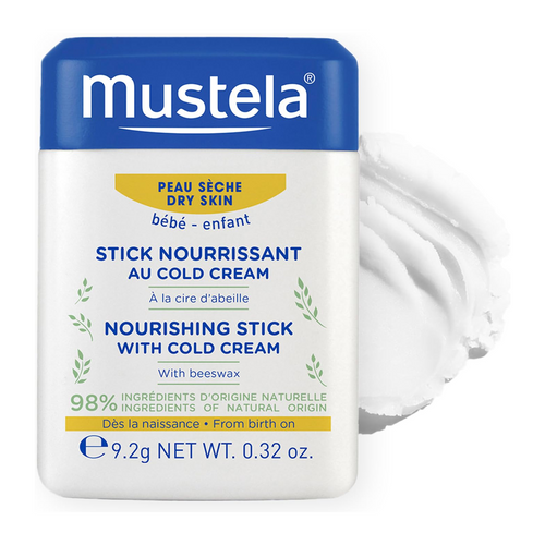 Mustela Nourishing Baby Stick with Cold Cream & Shea Butter for Dry Skin
