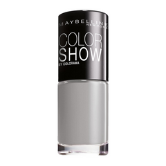 Maybelline Color Show Nail Polish | Ultra Glossy Grey/Blue Finish | Quick Dry, 3x7ml