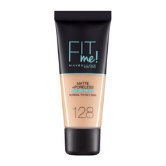 Maybelline Foundation Fit Me Matte & Poreless Lightweight 128 Warm Nude