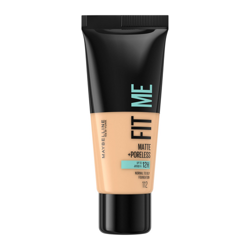Maybelline Foundation Fit Me Matte & Poreless Lightweight 112 Soft Beige