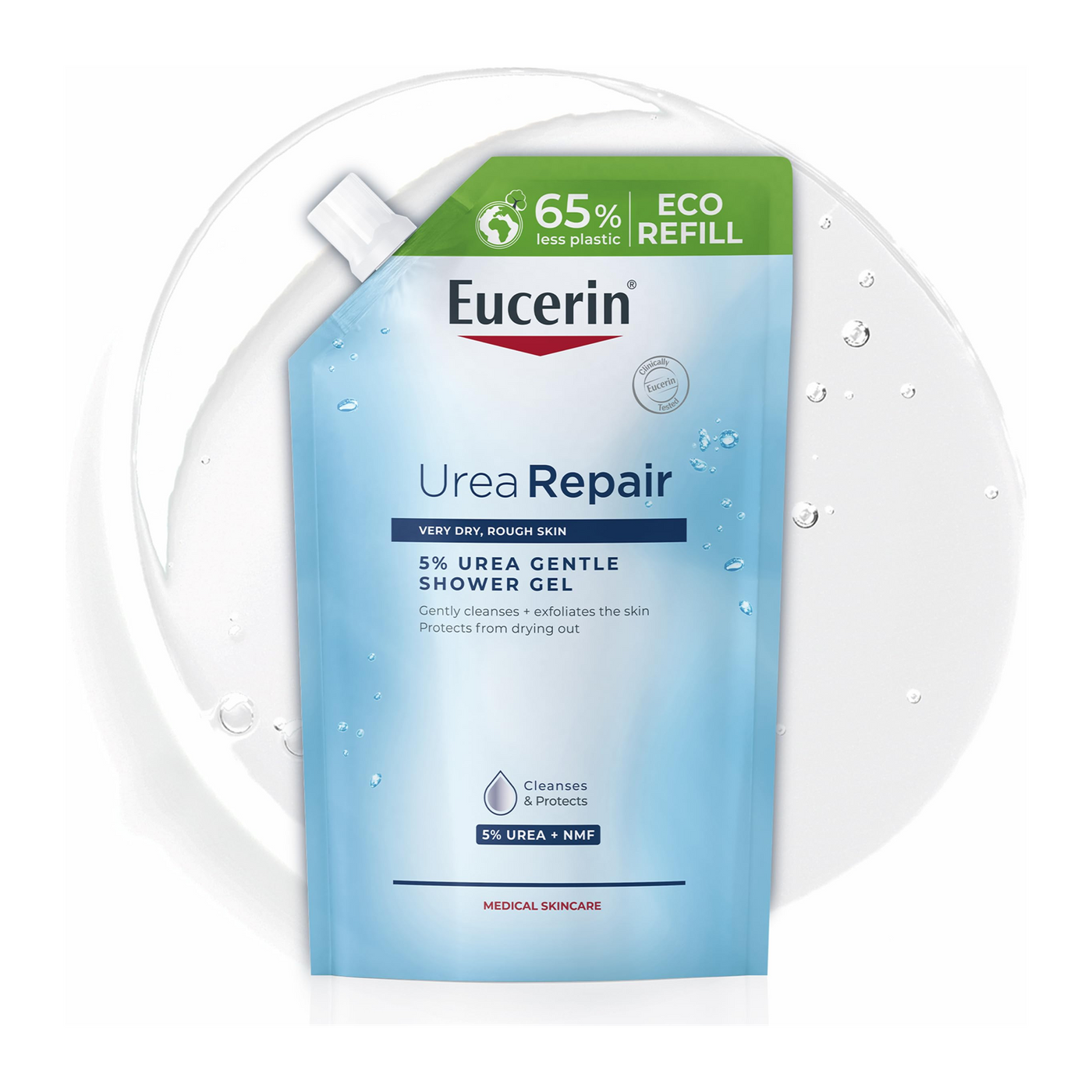 Eucerin UreaRepair 5% Urea Gentle Shower Gel Refill 400ml