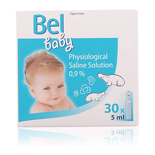 Bel Baby Physiological Saline Solution Ampoules 5ml – Pack of 30