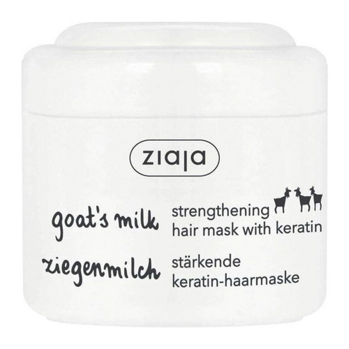 Ziaja Goat's Milk Hair Mask 200ml | Deeply Nourishes Dry, Damaged Hair for Softness & Shine
