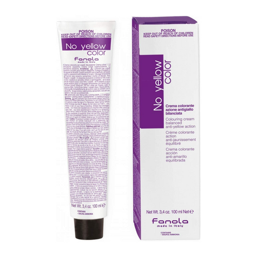 Fanola No Yellow Intense Anti-Yellow Superlightener Colouring Cream 100ml