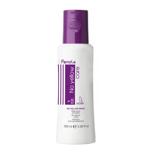 Fanola No Yellow Mask: Neutralize Yellow Tones for Brighter Blonde Hair