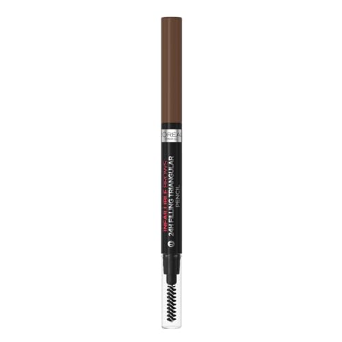 L'Oréal Paris Infallible Brow Pencil – 5.0 Light Brunette – 24H Wear & Spoolie