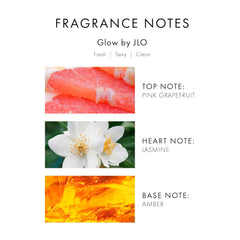 Jennifer Lopez Glow Eau de Toilette Spray for Women, Fresh Floral Scent, 30ml