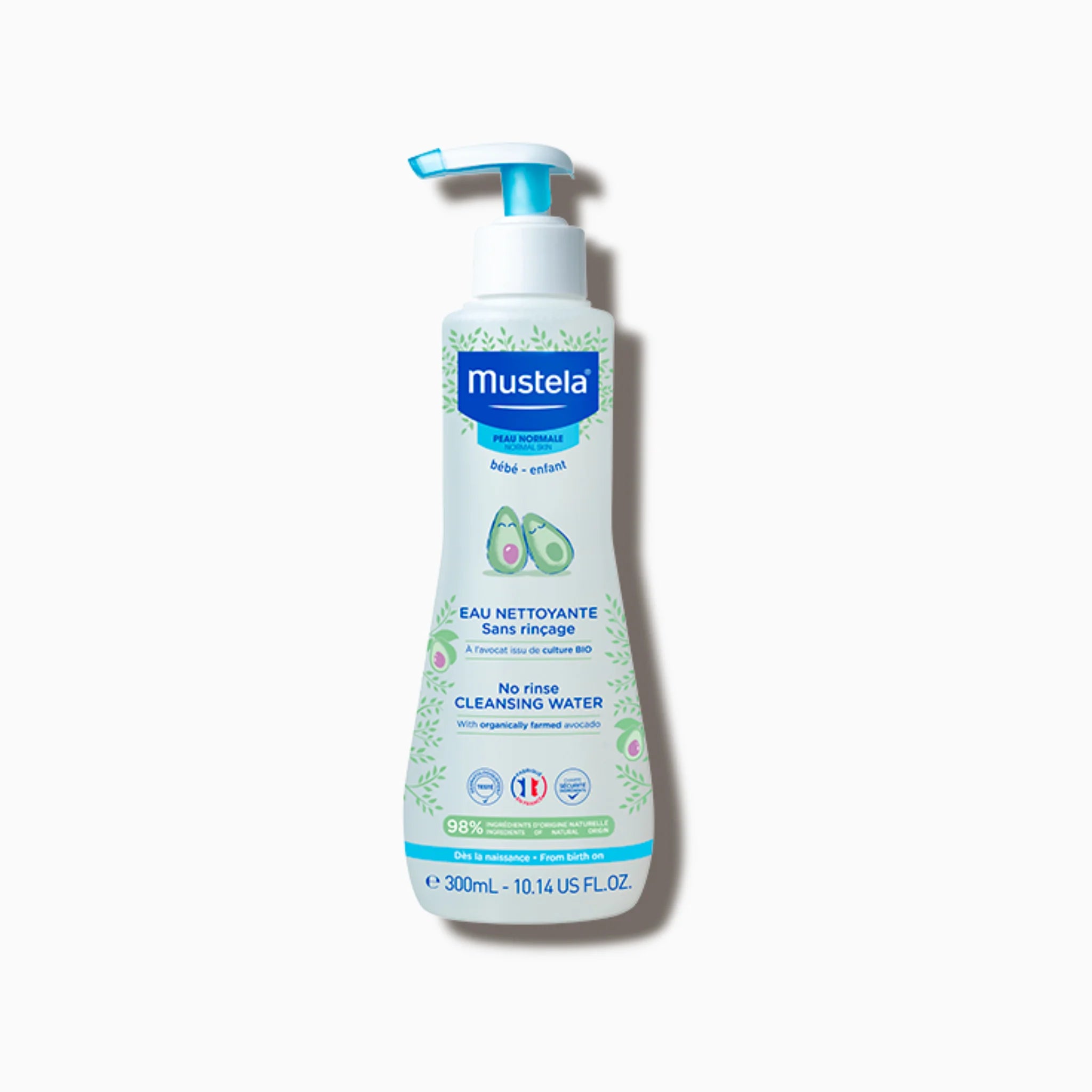 Mustela Soothing Cleansing Water 300ml – No-Rinse Moisturising Formula