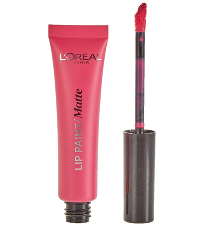 L'Oréal Infallible Lip Paint Matte - 202 King Pink | Bold 8-Hour Wear