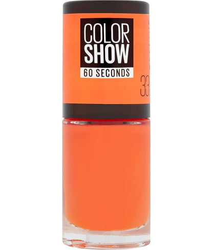 Maybelline Color Show Nail Polish - Lux Lobster | Bold Color, Quick Dry