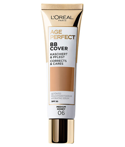 Age Perfect BB Cream Medium Honey - Hydrating SPF 50 Foundation
