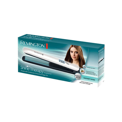 S8500 Shine Therapy Straightener by Remington – Argan Oil Ceramic Plates, 150–230 °C EU Plug